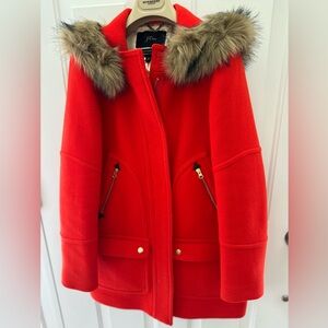 Jcrew Stadium Clothe Chateau top coat